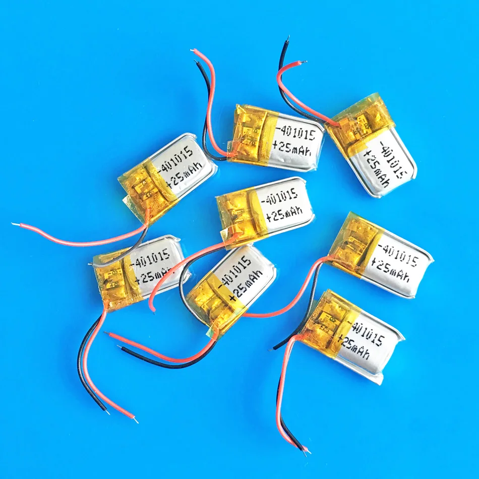 8 шт. литий полимерные аккумуляторные батареи 25 мАч|rechargeable battery|lithium batterypolymer