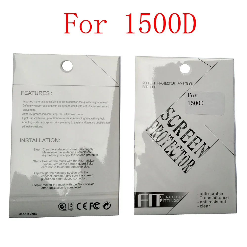 2 шт. защитная пленка для камеры Canon 100D 500D 650D 700D 750D 760D 800D 1100D 1300D 1500D 3000D 4000D|Защита