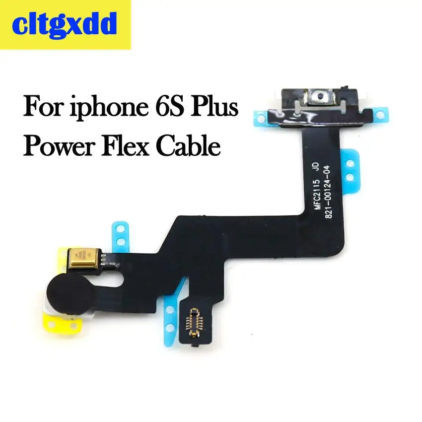 For iphone 6SPlus Cltgxdd для iPhone 4, 4S, 5, 5S, 5C, 6, 6S Plus кнопка регулировки громкости источник энергии переключатель на кнопку выключения ключ гибкий кабель, сменные детали - Цвет: For iphone 6SPlus