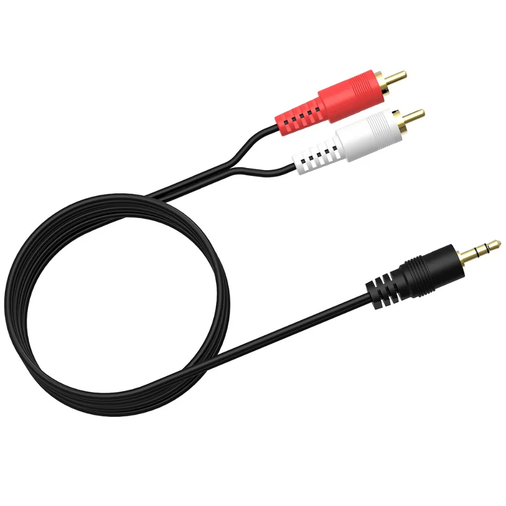 Беспроводной аудиоадаптер CHELINK Bluetooth 5 0 для кабеля RCA 3 аудиокабель 2RCA мм Кабель AUX