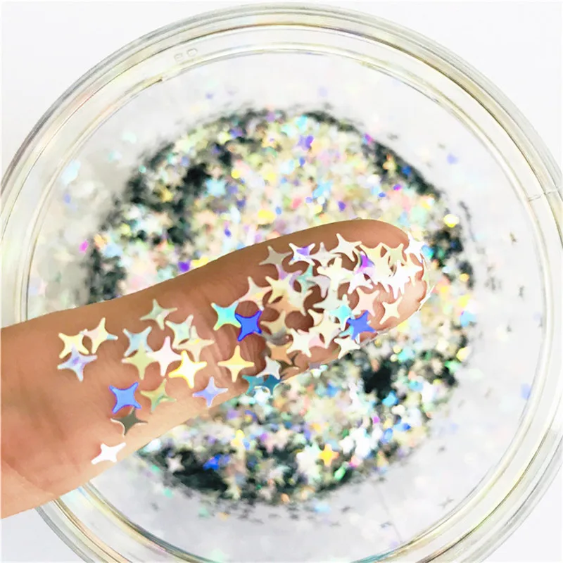 1 box Sequins Slice Glitter Sprinkles Filler for Clay DIY Nail Beauty Decoration Toys Children Kids | Игрушки и хобби