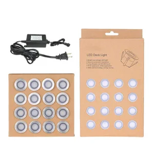 Уличный светодиодный фонарь 16pz для дорожек, палубный светодиодный подземсветильник светильник из нержавеющей стали IP67, светильник ильник для коридора