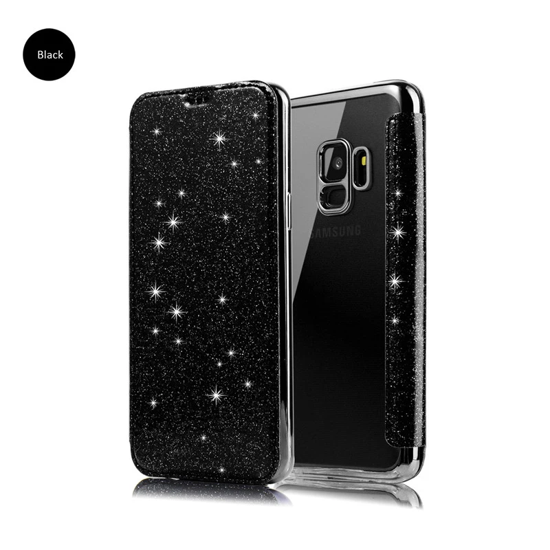 Роскошный тонкий Чехол-книжка из ТПУ для samsung galaxy S9 S8 Plus S8 S7 S6 Edge, чехол для samsung J5 J3 A3 A5, чехол