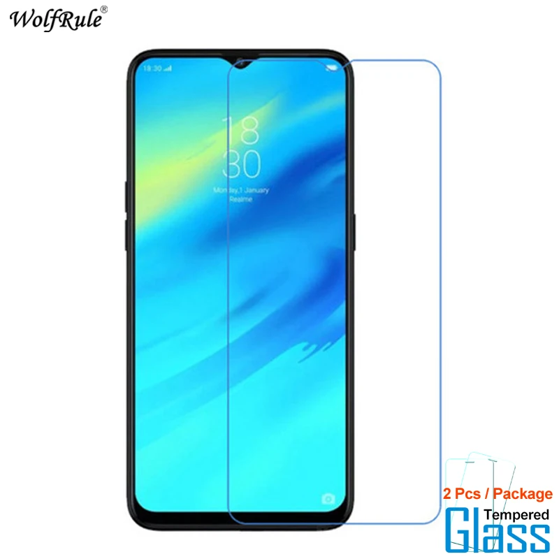 2 uds para vidrio OPPO verdadero yo U1 Protector de pantalla de cristal templado para OPPO verdadero yo U1 tel&eacute;fono Protector de vidrio pel&iacute;cula-0