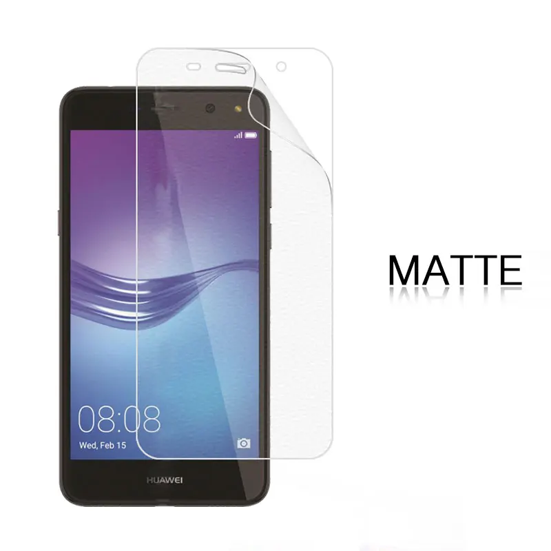 Антибликовая матовая пленка для Huawei Y5 Lite 2017 CRO-L23 CRO-L03 5 в HD прозрачная глянцевая с