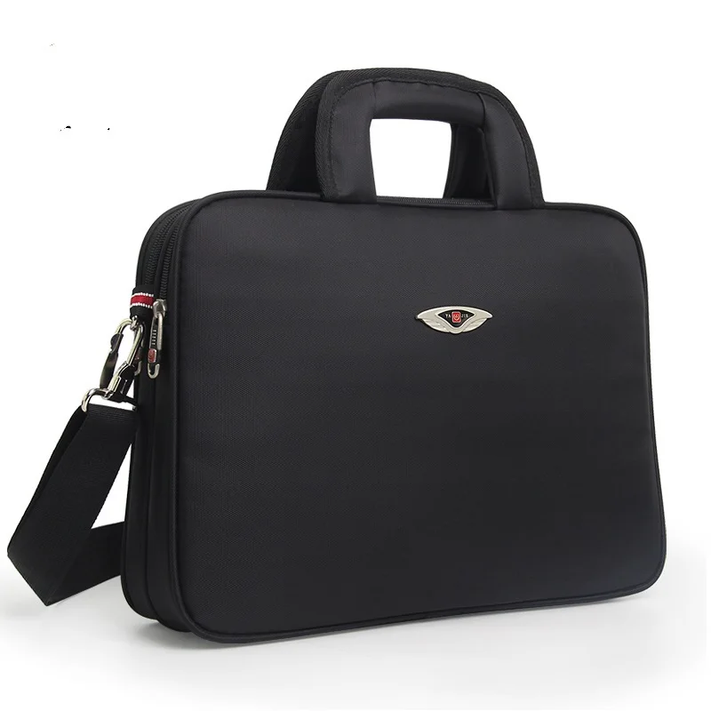 

102-2 New Fashion Horizontal Oxford cloth waterproof briefcase single shoulder portable file bags Men's Business Bag