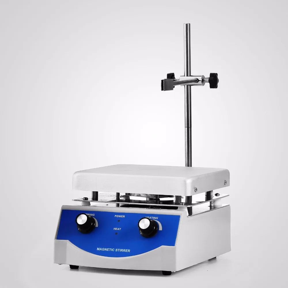 

Hot Plate Magnetic Stirrer Dual Control +1 inch Stir Bar 500W