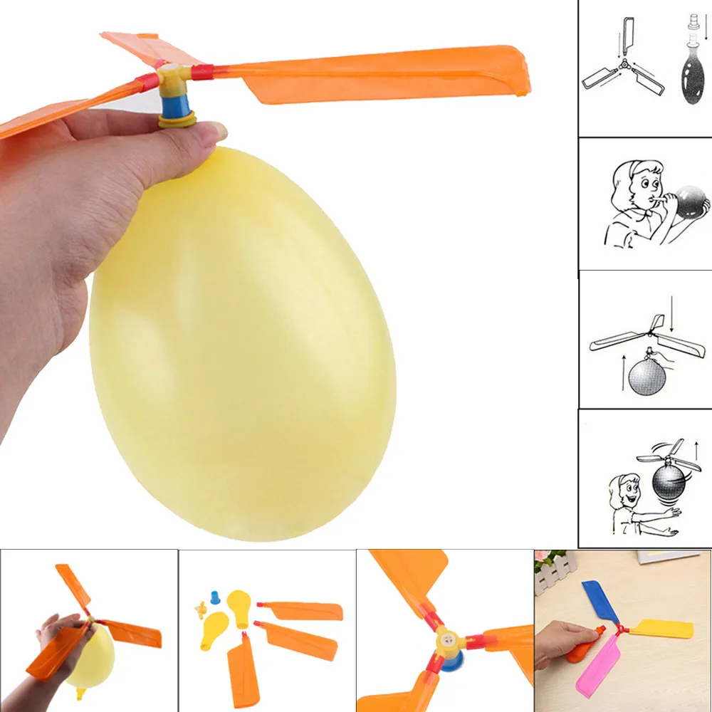 

HIINST Baby Toys Balloon Helicopter Flying Toy for Baby Kids Children Birthday Party Bag Stocking Filler Gifts for Kids Child