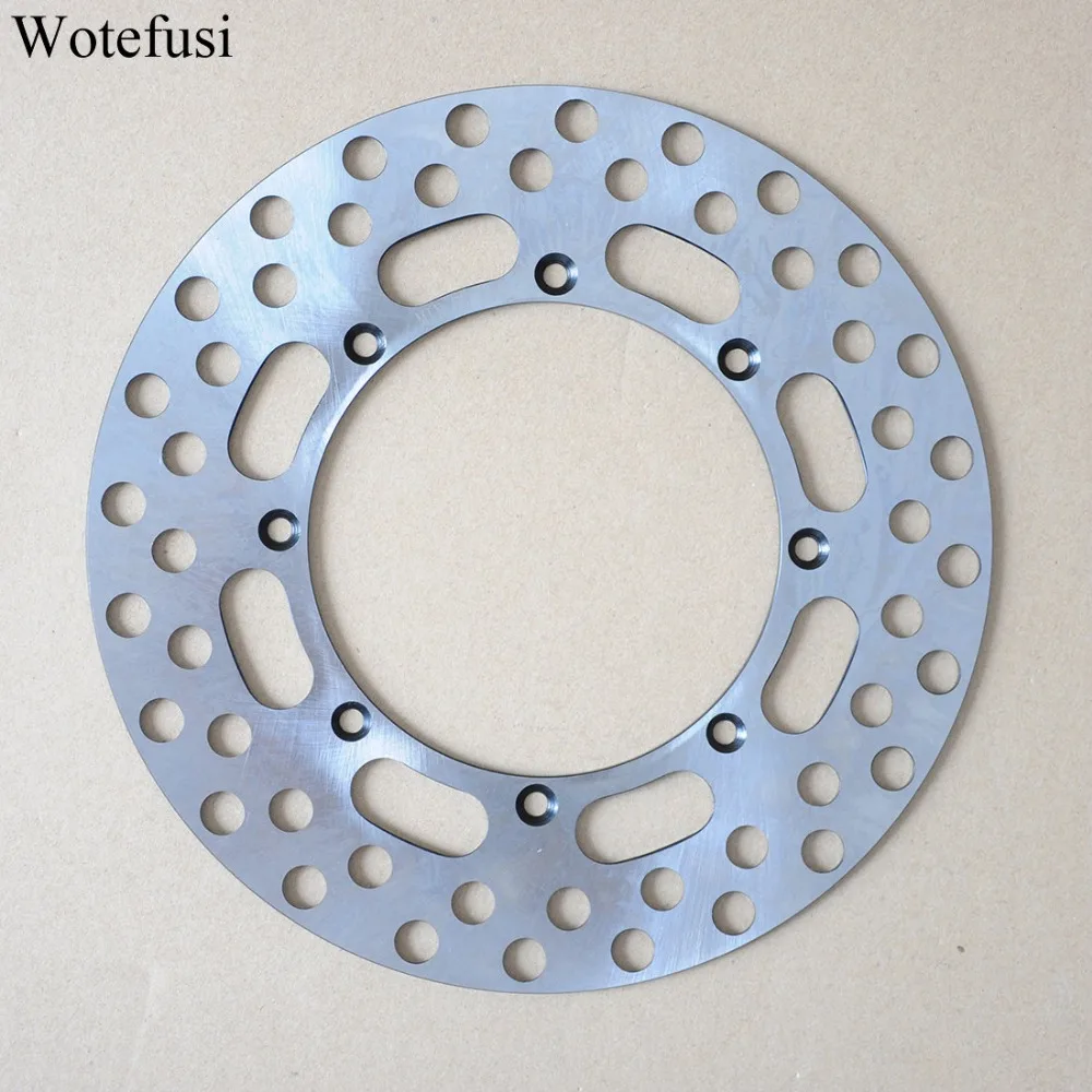 Новый цельный передний тормозной диск Wotefusi для мотоцикла Kawasaki KX125 1989 2002 1990 2000 KDX200