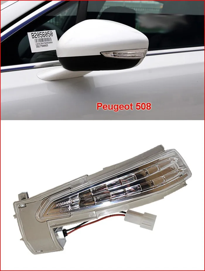 Бесплатная доставка! Новый OEM зеркало заднего вида сигнал поворота светодиодный