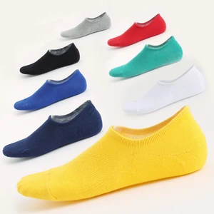 Фирменные мужские носки для весны, лета, хлопок, носки по щиколотку, мужские модные, на каждый день, носки лодочкой, новинка, носки - слиперы, 5 парнабор