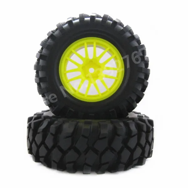 4 шт. резиновые губчатые покрышки для радиоуправляемых моделей колес масштаба 1/10