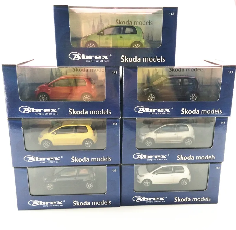 Abrex масштаб 1/43 Чехия Skoda Citigo литые под давлением металлические модели автомобиля