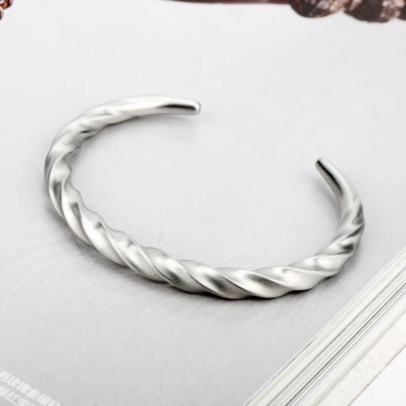 Ретро ювелирные изделия для мужчин и женщин в стиле панк браслет из нержавеющей