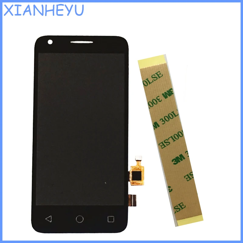 Черный сенсорный ЖК дисплей для Alcatel One Touch Pixi 3 4 5 4027 OT4027 4027D 4027A 4027X дигитайзер