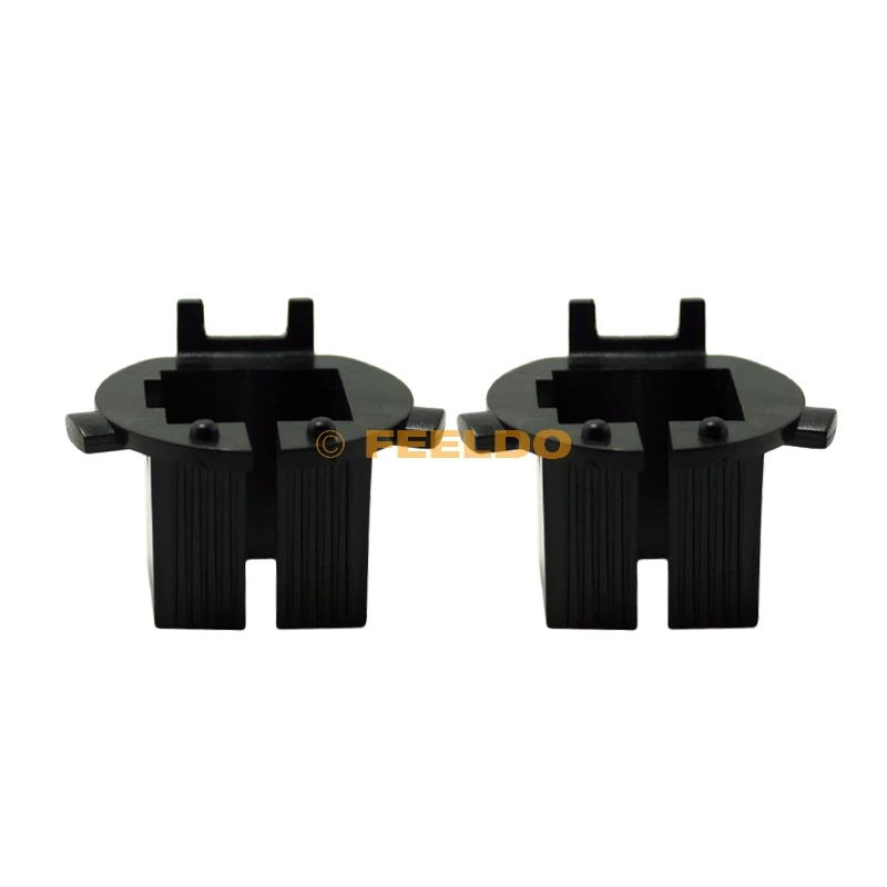 FEELDO 2pcs автомобильный H7 HID Ксеноновые лампы для установки дальнего света адаптер