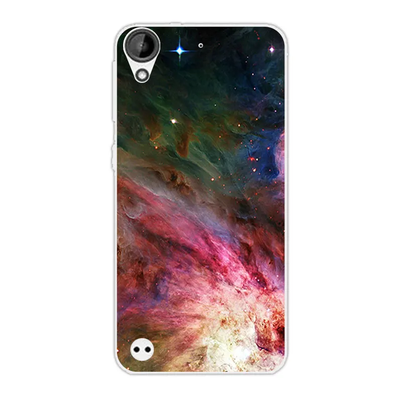 For HTC 530 630 Fundas Coque Back Cover Transparent Soft TPU Silicone Shell 5.0'' Lion Tiger Phone Cases | Мобильные