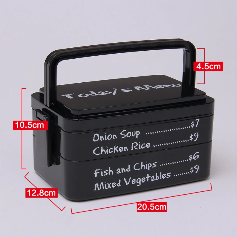 3 Layers Japanese Bento Box Plastic Microwave Lunch Kids Picnic Camping Container For Food Storage Compartment | Дом и сад