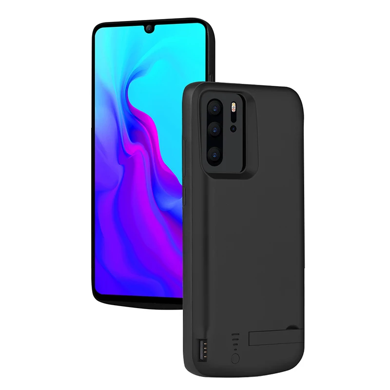 Чехол Аккумулятор для Huawei P30 Pro 5500 мАч Внешнее зарядное устройство чехол умный