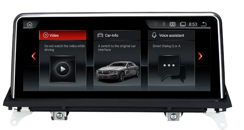 For BMW X5 E70 (2007-2013)/BMW X6 E71(2007-2014) Car Multimedia Player ID6 style 10.25"Touch Android 7.1 2+32G Raido GPS | Автомобили
