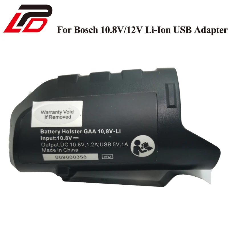USB Источники питания для Bosch BAT411 10 8/12V бесшнурового електричюеского инструмента