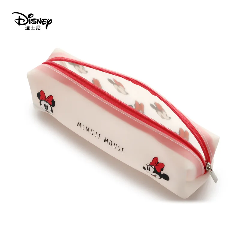 Портативная ручка-карандаш Disney Minnie Mouse мультяшная сумка для хранения