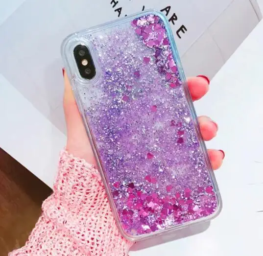 purple С сияющими блестками Мягкий чехол для OPPO A3 A5 A3S A7 A9 F5 F7 F9 F11 pro R9S плюс R11 R9 R17 pRO A57 A59 A83 на заднюю панель для телефона - Цвет: purple