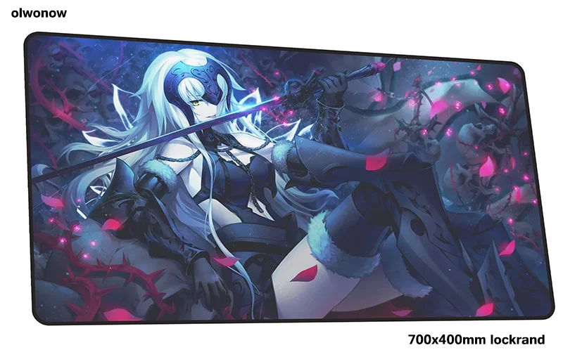 Size 700x400x3mm Коврик для мыши Fate 700x400x3 мм милый игровой коврик для мыши Коврик для геймера игровая компьютерная настольная клавиатура со встроенной мышью большие игровые коврики - Цвет: Size 700x400x3mm