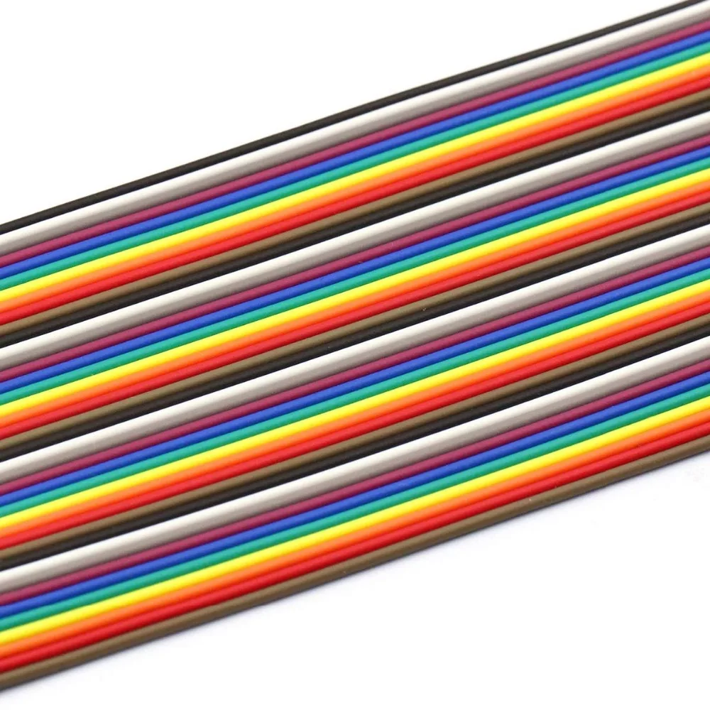 Кабель Dupont line 120 шт. 20 см штекер-гнездо перемычка кабель для Arduino набор сделай сам