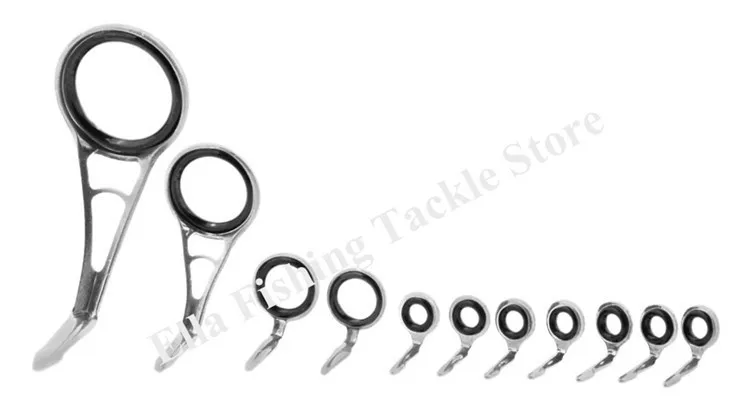 Бесплатная Доставка! 5 пакетов направляющих для удочек запчасти набор ремонта |