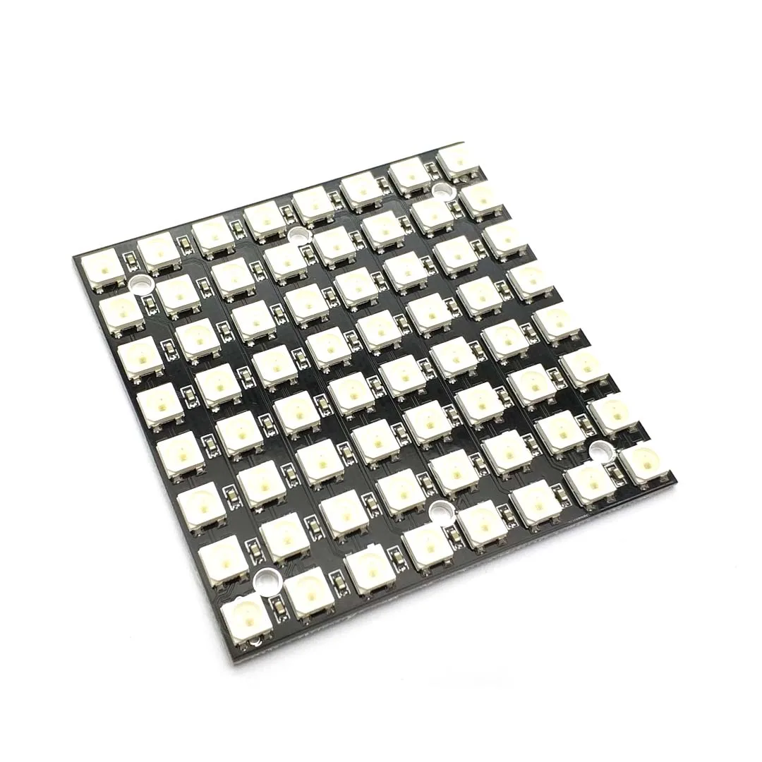 Светодиодный Матрица WS2812 5050 RGB 8x8 64 светодиодный | Электроника