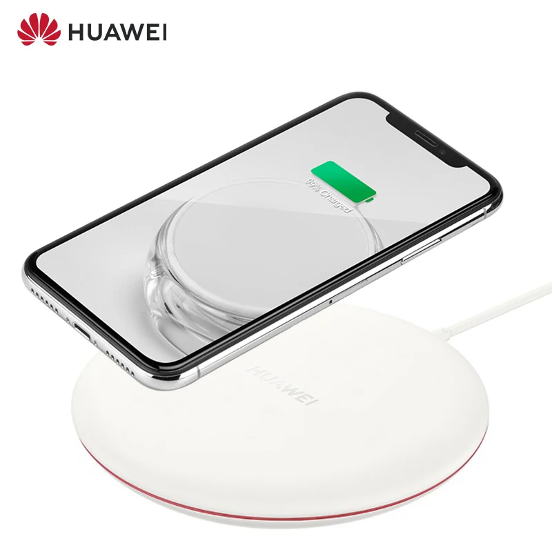 Оригинальное Беспроводное зарядное устройство huawei 15 Вт Max для mate 20 P30 Pro (15 Вт) Qi