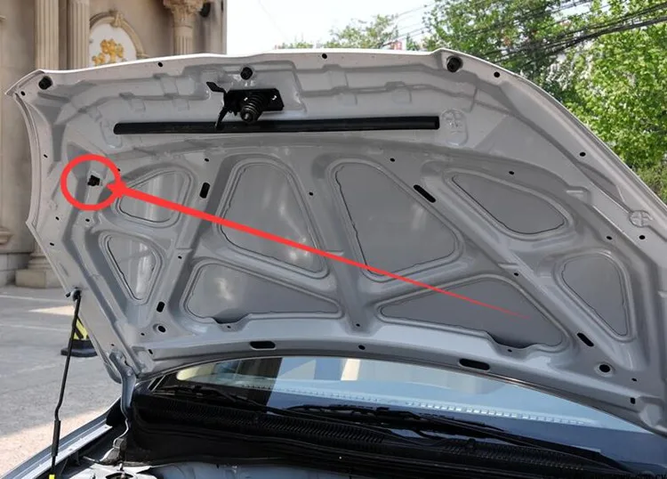 2 шт. для Hyundai accent 2005 Для kia RIO MORNING PICANTO Bonnet Roll Pin Rod Clip Rivet Retainer крепеж зажим капот/T