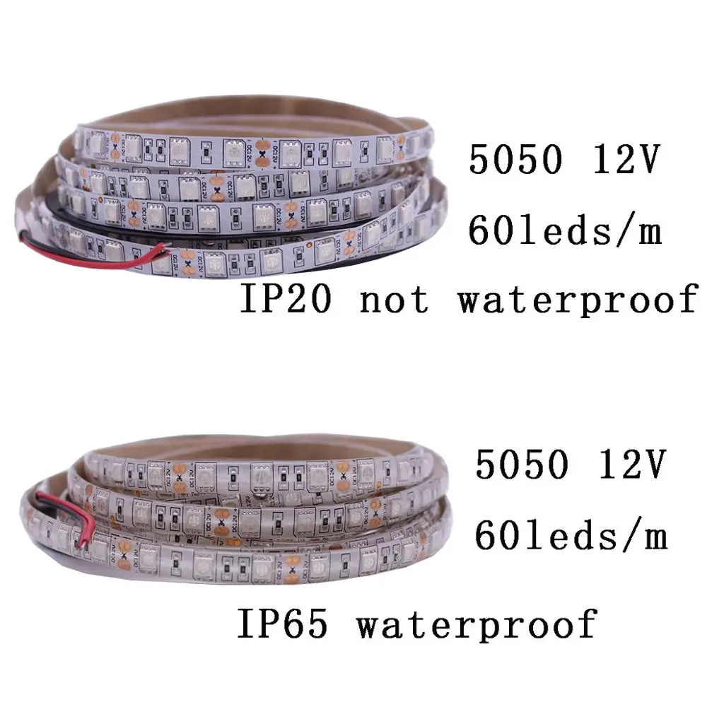 УФ светодиодный полосы светильник 5050 SMD 60 s/m 395 405nm ультрафиолетовым излучением