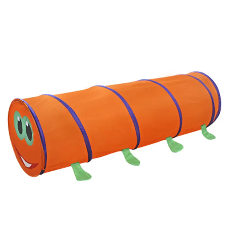 Children fun caterpillar channel tunnel tent kids outdoor game crawling | Игрушки и хобби
