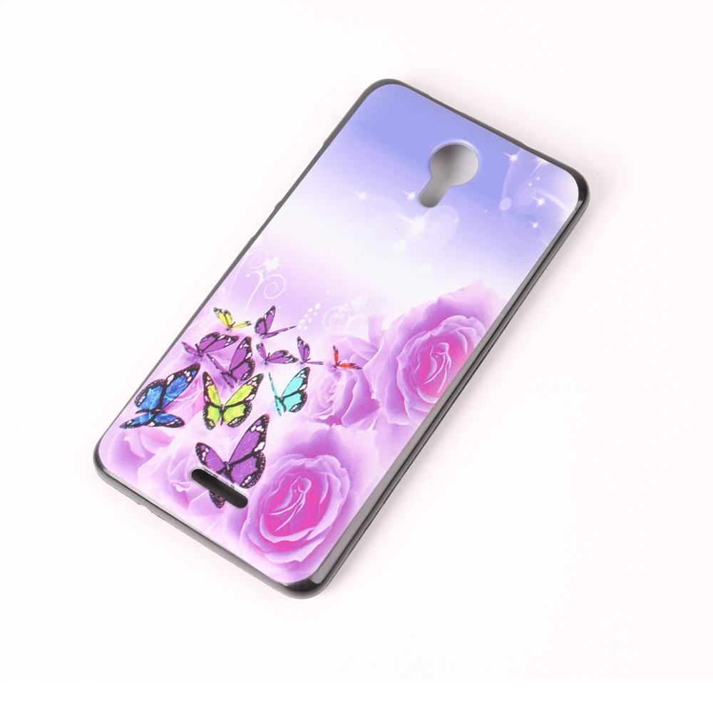 Yisisource Новое прибытие для Wiko Jerry 2 красочные Funda Оригинальная мягкая силиканая задняя крышка-чехол для телефона для Wiko Jerry 2 мультфильм Coque