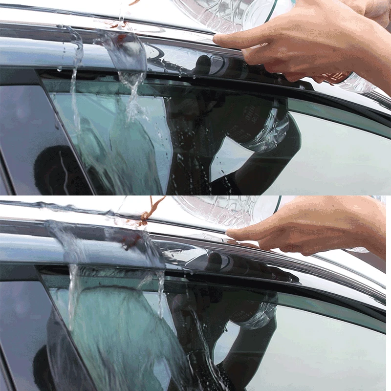 

High Quality 4pcs Smoke Window Rain Visor For Subaru XV 2018 2017 2016 2015 2014 2013 2012 ABS Vent Deflectors Guard Accessories