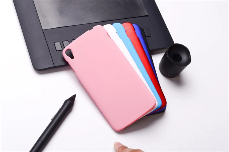 Colorful matte cases cover for Alcatel one touch idol 3 5.5inch Matte Quicksand Hard 6th color +1pcs plastic film free | Мобильные