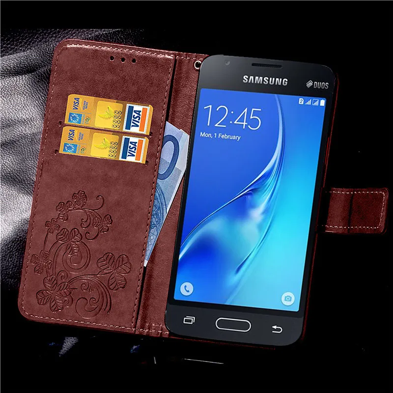 Роскошный чехол из искусственной кожи для samsung Galaxy J1 Mini J105 J105H 2016 SM Nxt Duos откидная