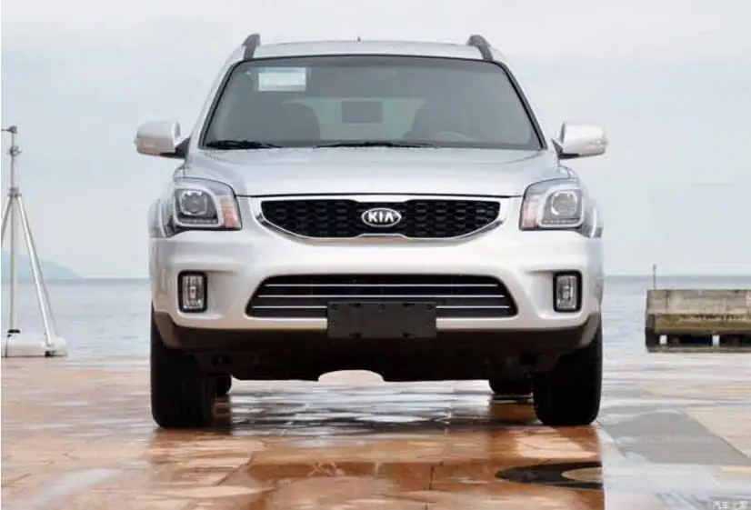 2 шт. автомобильный головной светильник для KIA Sportage 2013 задний светильник светодиодный DRL ходовой светильник биксеноновый луч противотуманный светильник
