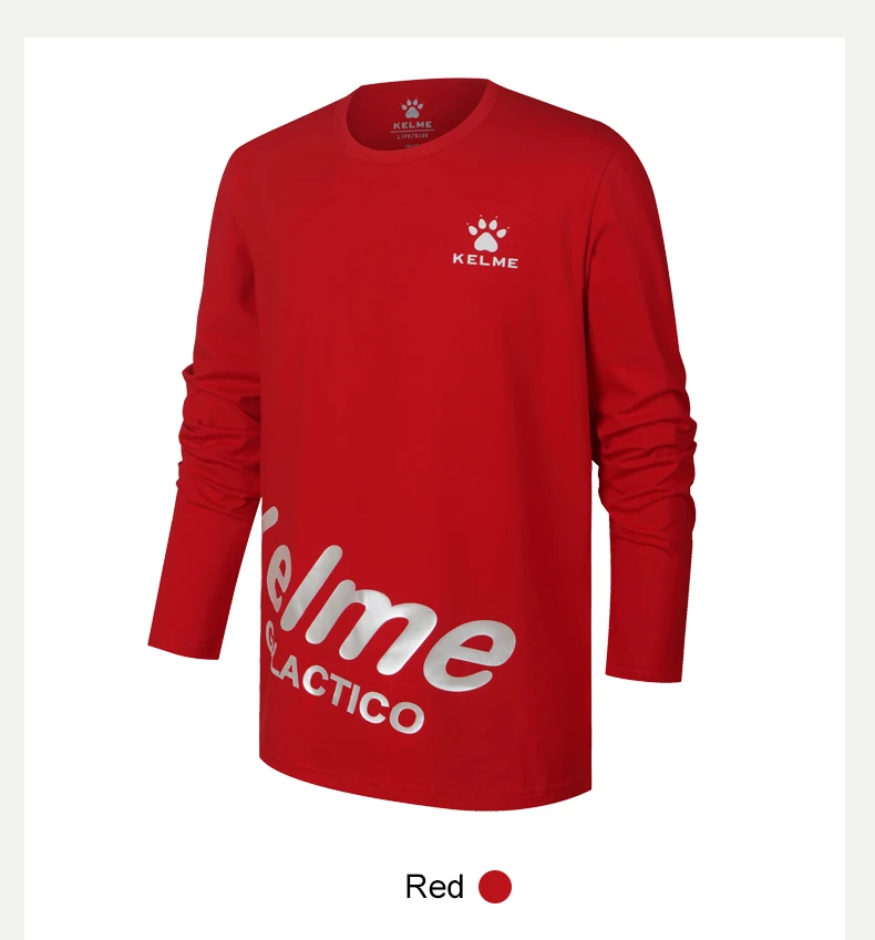 KELME/дизайнерский Детский свитер; хлопковая Футболка для мальчиков; детская одежда с длинными рукавами; 3973009
