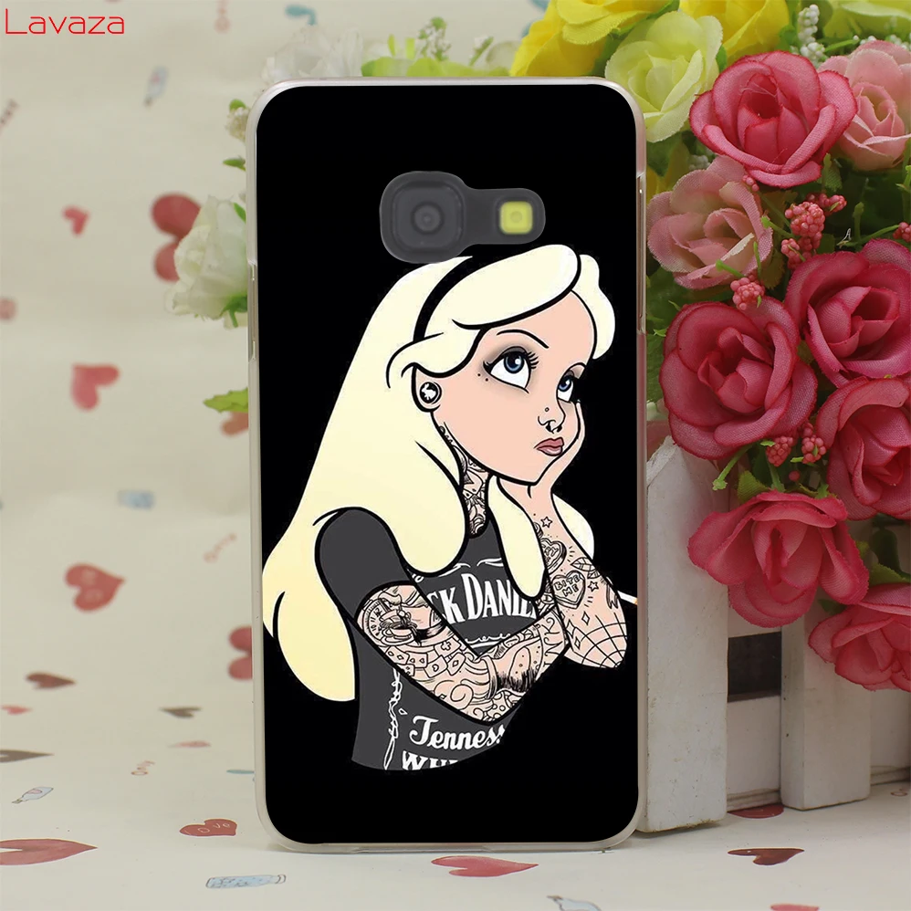 Чехол для телефона Lavaza Tattooed Alice Ariel Jasmine Samsung Galaxy J8 J7 Duo J4 J5 J6 Plus 2018 2017 2016 J2 J3 Prime