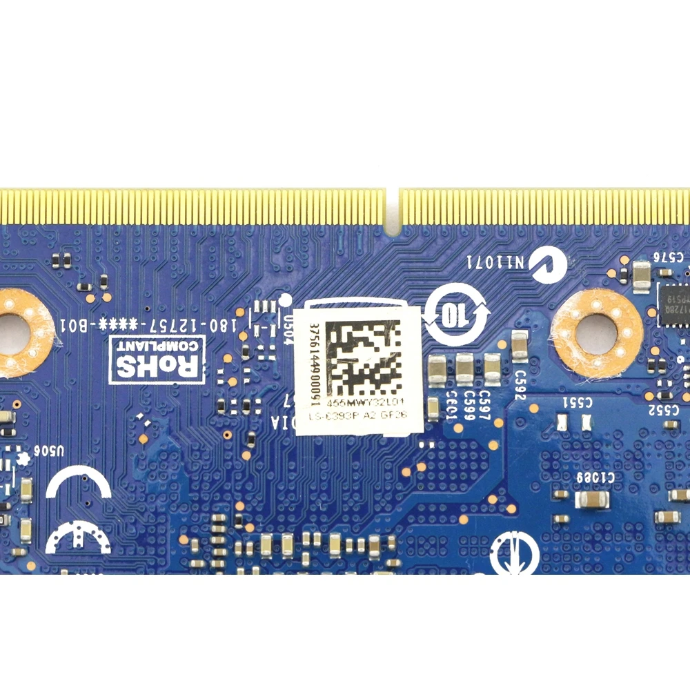 919840-001 848261-001 аккумулятор большой емкости натуральная Квадро M1000M GDDR5 2 Гб MXM видеокарта N16P-Q1-A2 APW50 LS-C393P для hp ZBook 15 G3/17 G3