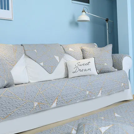 

Four seasons universal cotton sofa cushion, fabric living room sofa towel, modern minimalist anti-slip cushion