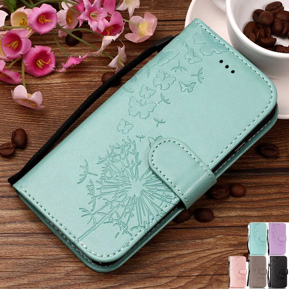 Чехол для телефона Sunjolly Flower с подставкой и откидной крышкой бумажником Samsung Galaxy S9