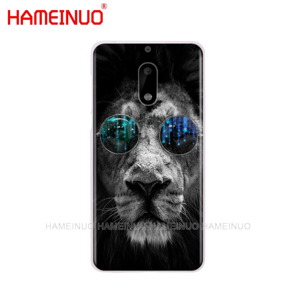 HAMEINUO чехол для телефона с изображением Льва и Тигра Nokia 9 8 7 6 5 3 Lumia 630 640 640XL