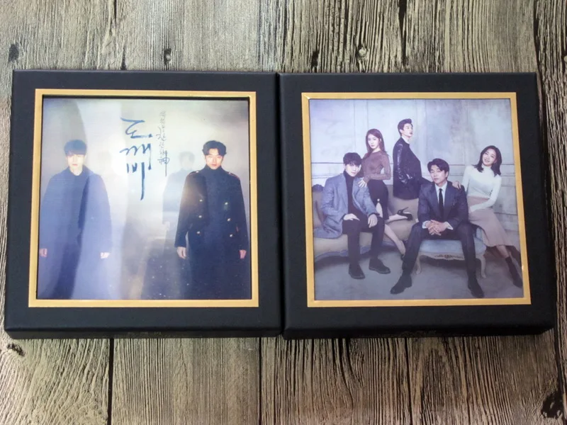 Gong Yoo In-Na autographed подписанный OST Goblin официальный 02