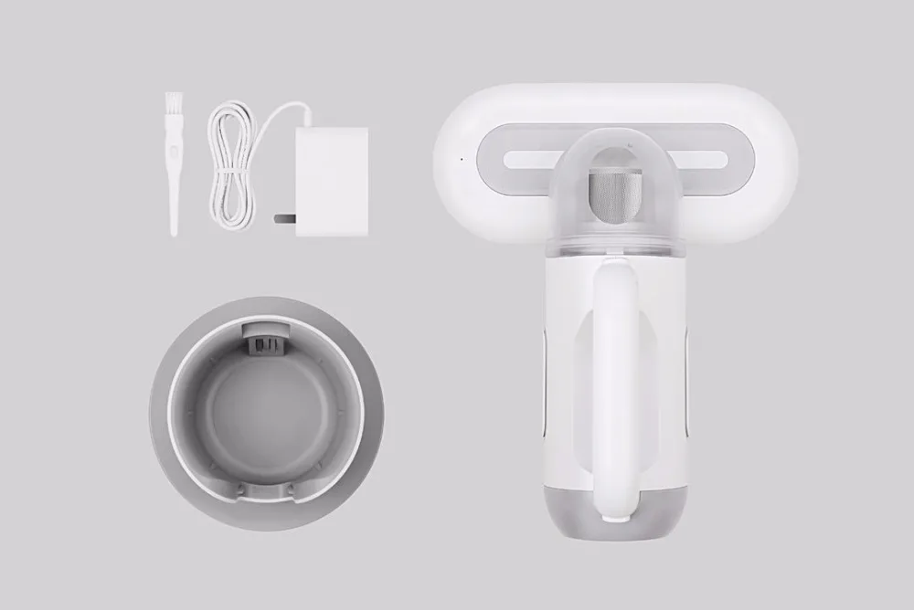 Белый Xiaomi SWDK беспроводной ручной контроллер пылевых клещей Ультрафиолетовый очиститель клещей с зарядным устройством - Цвет: Белый