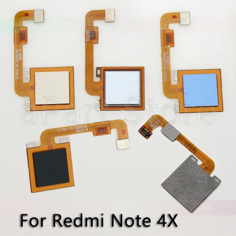Для Xiaomi Redmi Note 4 4x Global Pro Оригинальная Кнопка возврата домой датчик отпечатков