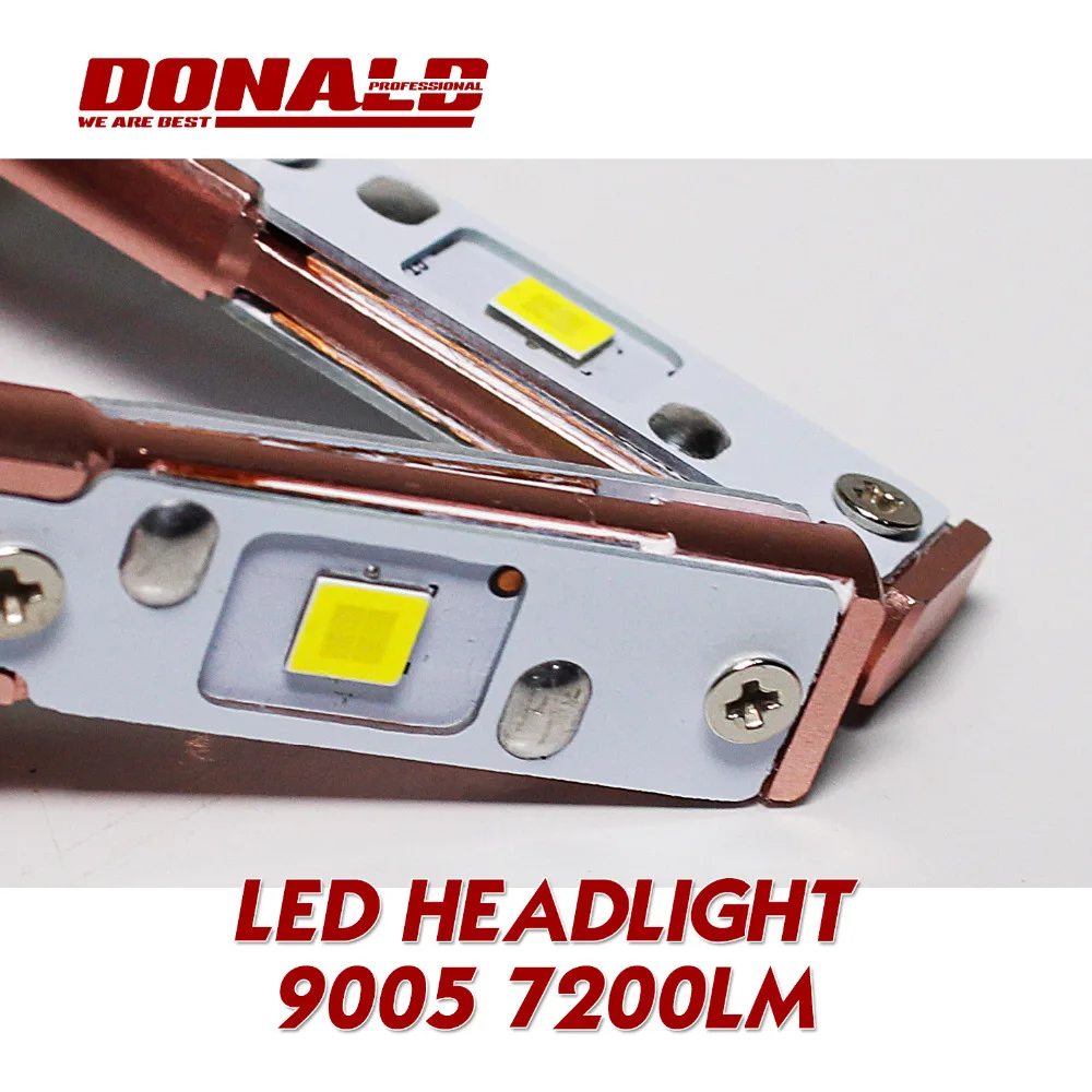 2016 новое поступление! 7200LM/комплект 2x9005 HB3 CREE светодиодный белый автомобиль DRL